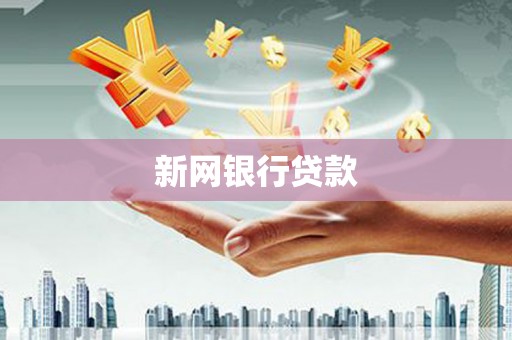 麻山新网银行贷款
