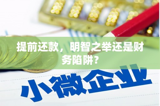麻山提前还款，明智之举还是财务陷阱？