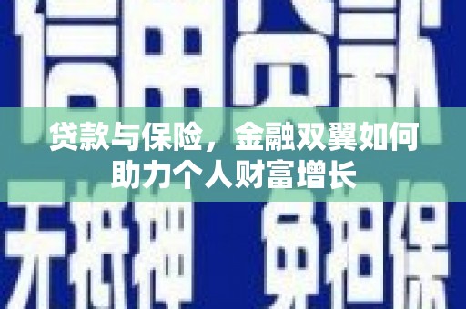 麻山贷款与保险，金融双翼如何助力个人财富增长
