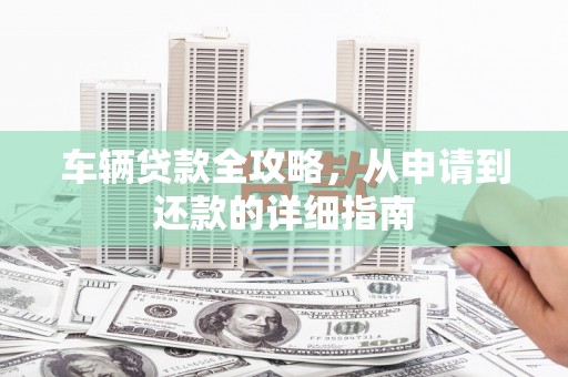 麻山车辆贷款全攻略，从申请到还款的详细指南