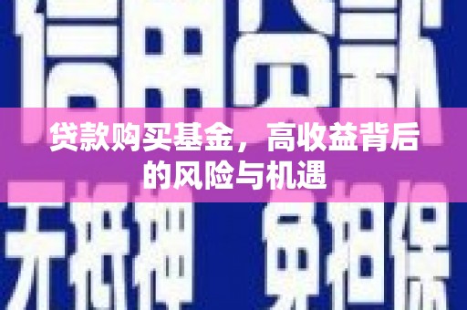 麻山贷款购买基金，高收益背后的风险与机遇