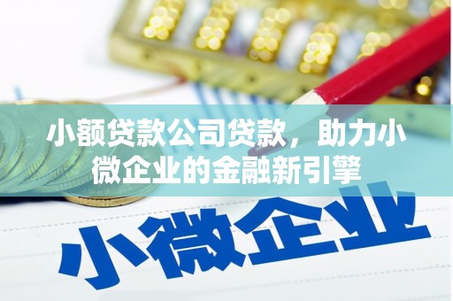 麻山小额贷款公司贷款，助力小微企业的金融新引擎