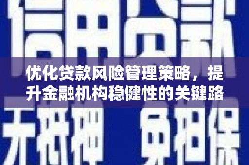 麻山优化贷款风险管理策略，提升金融机构稳健性的关键路径