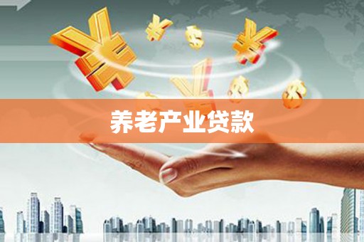 麻山养老产业贷款