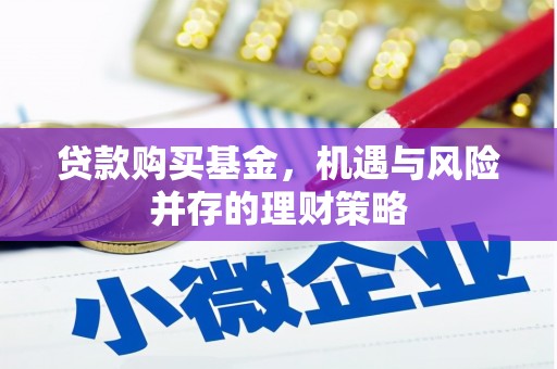 麻山贷款购买基金，机遇与风险并存的理财策略