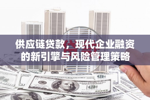 麻山供应链贷款，现代企业融资的新引擎与风险管理策略