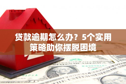 麻山贷款逾期怎么办？5个实用策略助你摆脱困境
