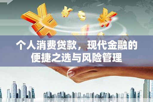麻山个人消费贷款，现代金融的便捷之选与风险管理