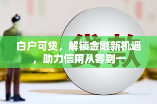 麻山白户可贷，解锁金融新机遇，助力信用从零到一