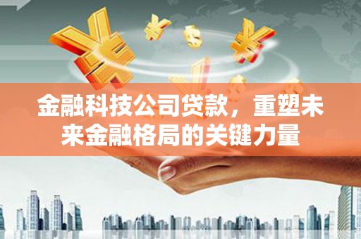 麻山金融科技公司贷款，重塑未来金融格局的关键力量