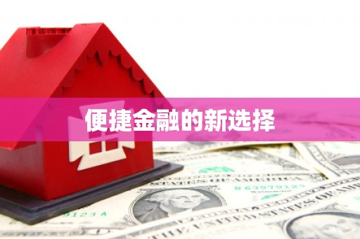 麻山便捷金融的新选择