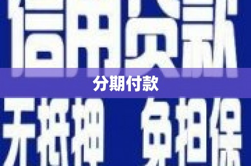 麻山分期付款