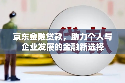 麻山京东金融贷款，助力个人与企业发展的金融新选择