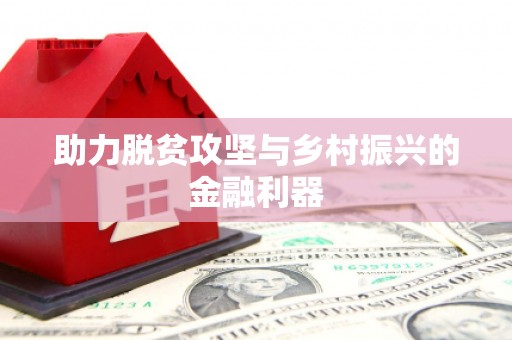 麻山助力脱贫攻坚与乡村振兴的金融利器