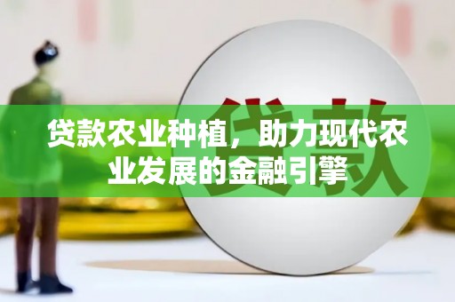 麻山贷款农业种植，助力现代农业发展的金融引擎
