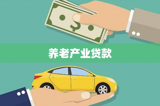 麻山养老产业贷款
