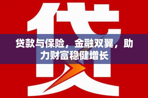 麻山贷款与保险，金融双翼，助力财富稳健增长