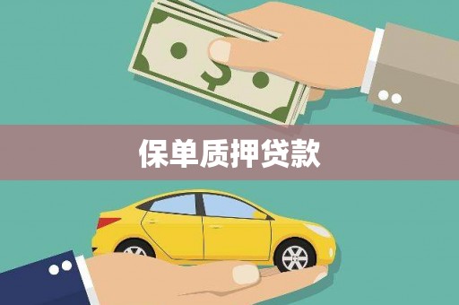 麻山保单质押贷款