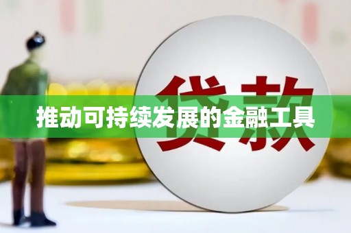 麻山推动可持续发展的金融工具