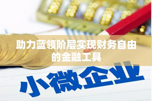 麻山助力蓝领阶层实现财务自由的金融工具