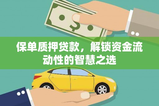 麻山保单质押贷款，解锁资金流动性的智慧之选